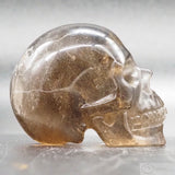 Smoky Quartz Human Skull (SQ06)