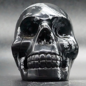 Snowflake Obsidian Human Skull (SnO05)