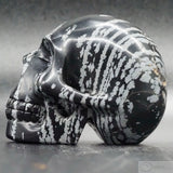 Snowflake Obsidian Human Skull (SnO05)