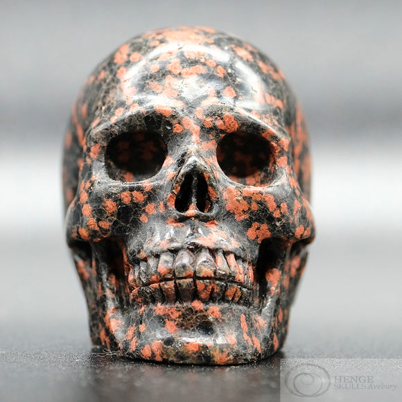 Snowflake Obsidian Human Skull (SnO01)