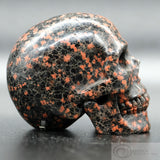 Snowflake Obsidian Human Skull (SnO01)