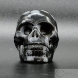 Snowflake Obsidian Skull