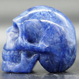 Sodalite Human Skull