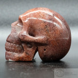 Strawberry Quartz Human Skull (StrQ02)