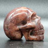 Strawberry Quartz Human Skull (StrQ02)