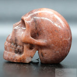 Strawberry Quartz Skull