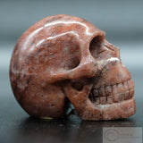 Strawberry Quartz Skull