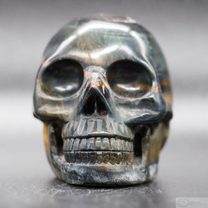 Tiger Eye Human Skull