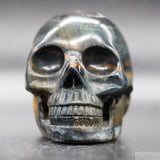 Tiger Eye Human Skull