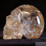 Tourmalinated Quartz Skull