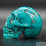 Turquoise Human Skull (Tu06)