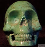 Turquoise Human Skull (Tu04)