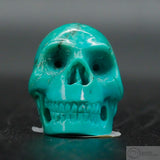 Turquoise Human Skull (Tu08)