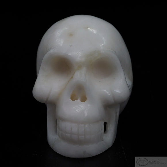 White Marble Human Skull (WM03)