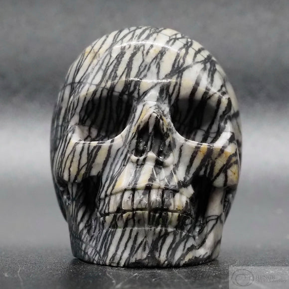 Zebra Stone Human Skull (ZS03)