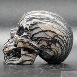 Zebra Stone Human Skull (ZS03)
