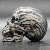 Zebra Stone Human Skull (ZS03)