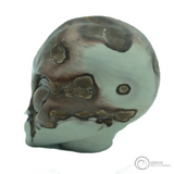 Chinese Paint Stone Skull
