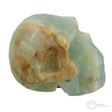 Blue Calcite Skull