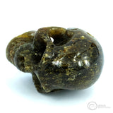 Green Tourmaline Skull