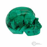 Malachite Skull